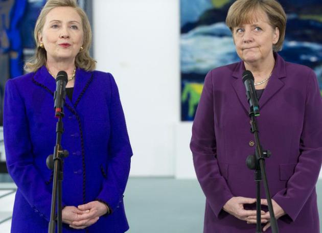 Clinton le pisa los talones a Merkel como la mujer más poderosa del mundo