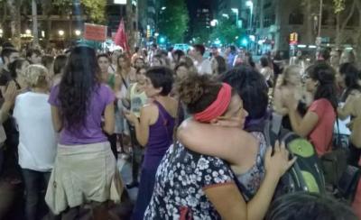 "Ni una menos": Marchas en todo Uruguay contra los feminicidios