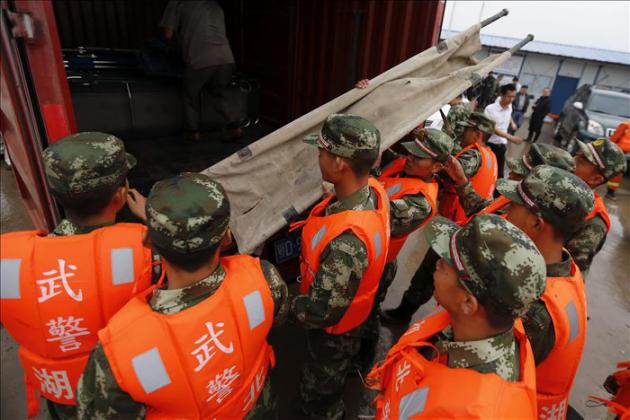 Sin más sobrevivientes en el barco naufragado en China