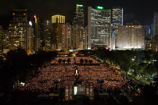 Miles homenajean en Hong Kong a los masacrados en Tiananmen