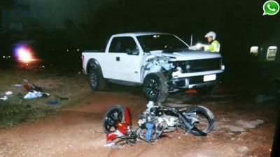 Padre de Edinson Cavani, en estado de ebriedad, mata a motocilista con su camioneta en Salto