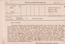 Subastan en EEUU el telegrama nazi que contribuyó al suicidio de Hitler