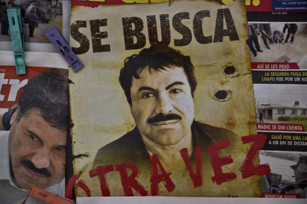Camisetas de "El Chapo" se agotan tras su fuga de prisión mexicana
