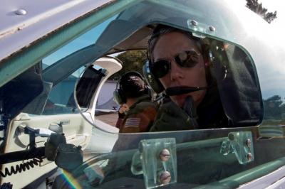 Una uruguaya es la primera aviadora de combate de Latinoamérica