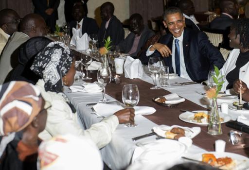 Obama en Kenia; la tierra de su padre blindada por miedo al yihadismo