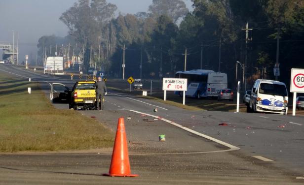 Camioneta mata a mujer en ruta Interbalnearia, Maldonado, y conductor huye a Montevideo