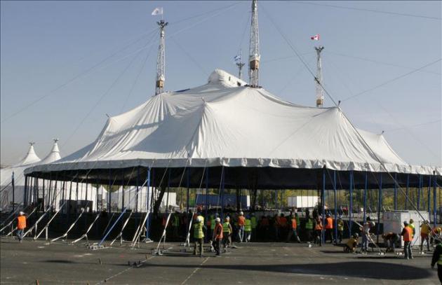 Dos muertos y quince heridos en EEUU al derrumbarse la carpa de un circo
