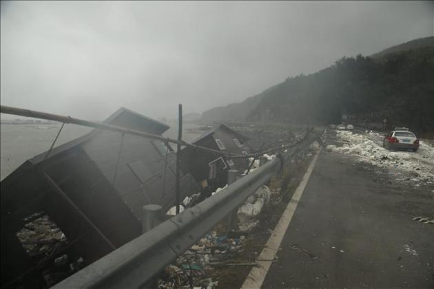 El tifón Soudelor causa doce muertos y cinco desaparecidos en China