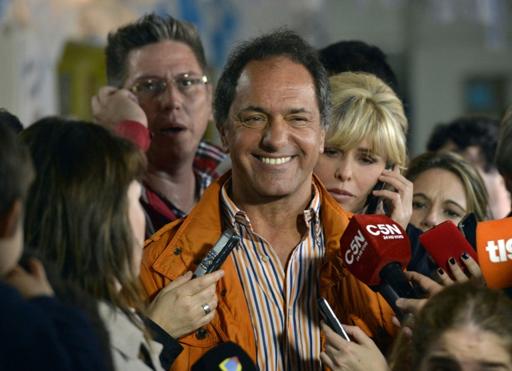 Scioli, candidato apoyado por Kirchner, el más votado en primarias argentinas