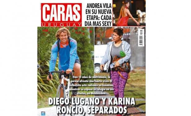 "¿Hay revista más chanta que Caras?": La esposa de Lugano desmiente divorcio