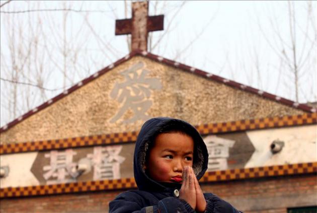 La "revolución de las cruces" de China
