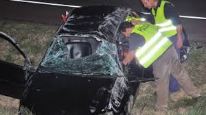 Tragedia en ruta 3: dos muertos y dos heridos graves al volcar auto
