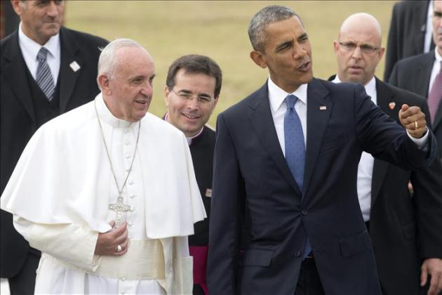 El papa Francisco inicia una histórica visita de cinco días a Estados Unidos