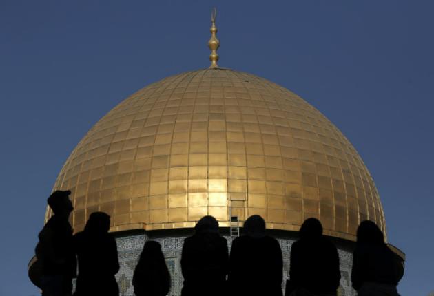 Enfrentamientos en la Explanada de las Mezquitas de Jerusalén
