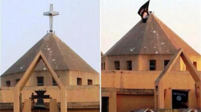 Un niño cristiano de 12 años crucificado junto a su padre por el Estado Islámico