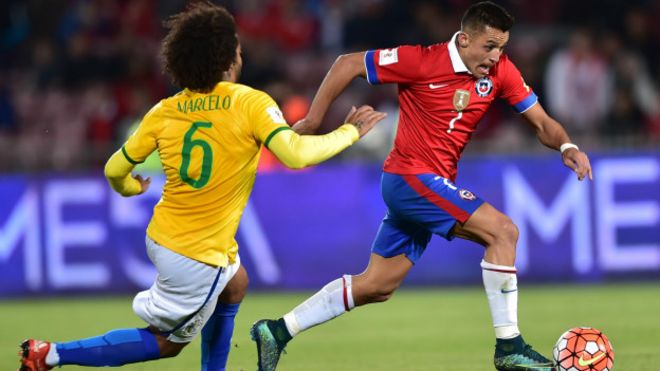 Chile y Ecuador sorprenden a Brasil y Argentina en las eliminatorias del Mundial