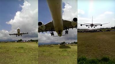 Pánico en Costa Rica: avión realizó aterrizaje forzoso a metros de la gente