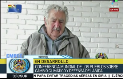 Mujica en la Conferencia Mundial sobre el Cambio Climático: "Nunca una causa fue tan común a la historia del hombre y del porvenir"