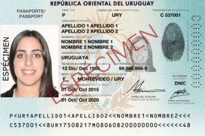 Conozca el nuevo pasaporte electrónico uruguayo para entrar sin visa a EEUU