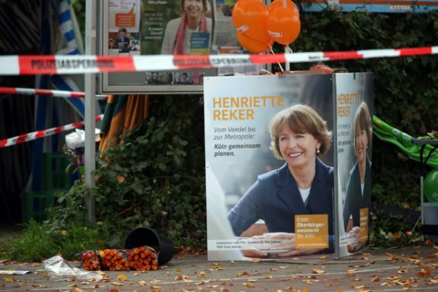 Una candidata a alcaldesa de Colonia, apuñalada por móviles "racistas"