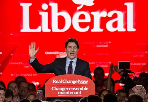 Los liberales ganan por mayoría absoluta en Canadá