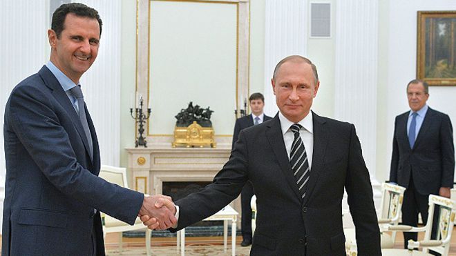 Bashar al Asad se reúne con Vladimir Putin en sorpresiva visita a Rusia