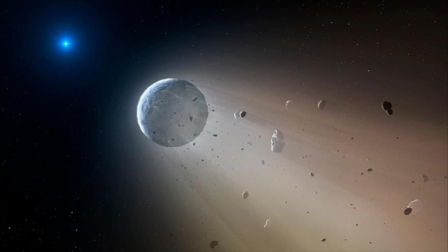 NASA capta una "estrella de la muerte" destruyendo un sistema solar