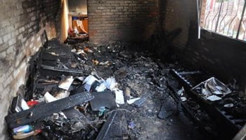 Una policía de Identificación Civil muere en incendio en Cerrito de la Victoria