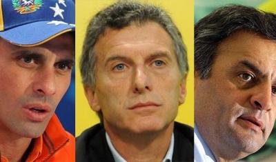 Macri, Capriles, Neves y el avance conservador en América Latina