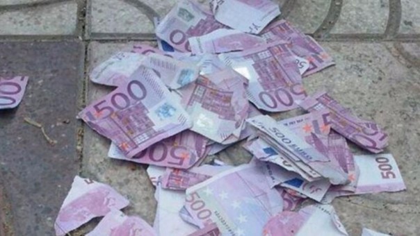 Mujer de 85 años destruyó billetes por un millón de euros antes de morir en Austria