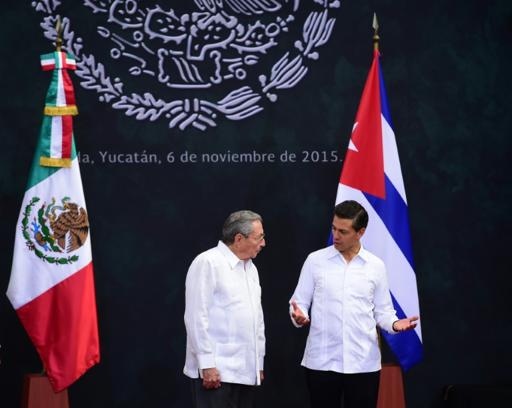 Raúl Castro pone fin a un largo distanciamiento con México