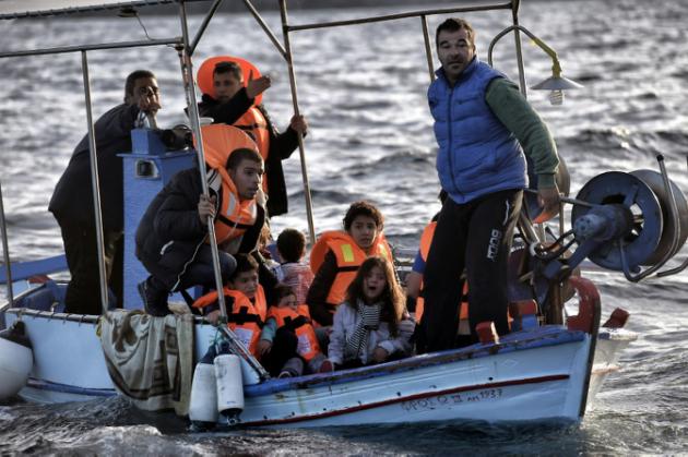 Los pescadores griegos temen atrapar cuerpos de niños migrantes en sus redes