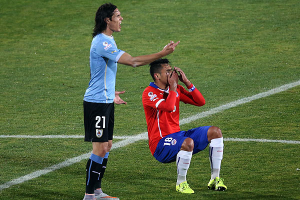 "Quizás el arbitraje estará encima mío": Jara asustado por duelo de Chile con Uruguay