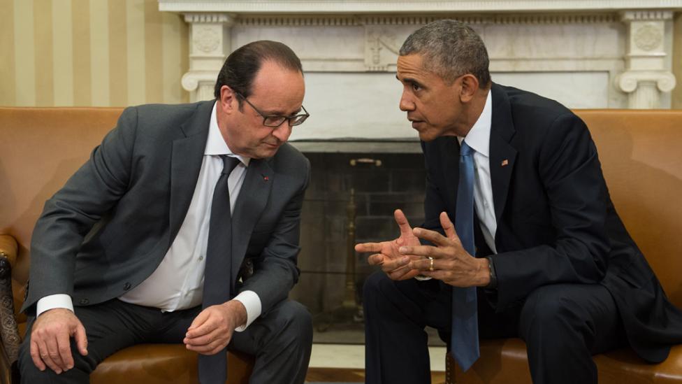 Obama y Hollande se comprometen a destruir al Estado Islámico