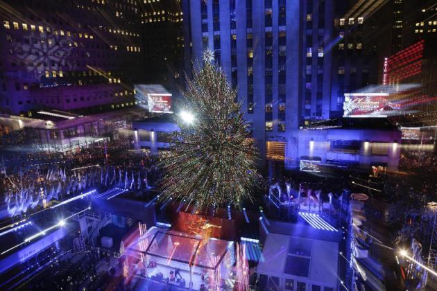 Gran seguridad en encendido de Navidad en Rockefeller Center