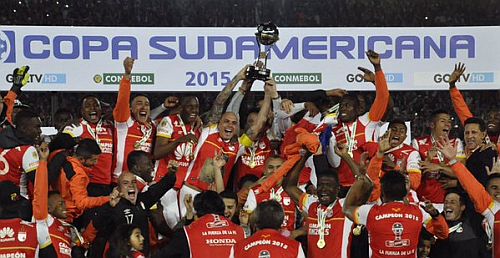 Independiente Santa Fe, dirigido por Gerardo Pelusso, campeón de la Sudamericana