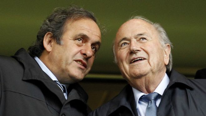 Blatter y Platini suspendidos por 8 años de cualquier actividad relacionada con el fútbol