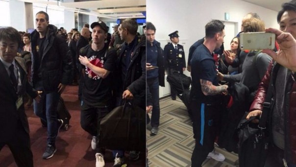 Lionel Messi fue escupido e insultado por hinchas de River Plate