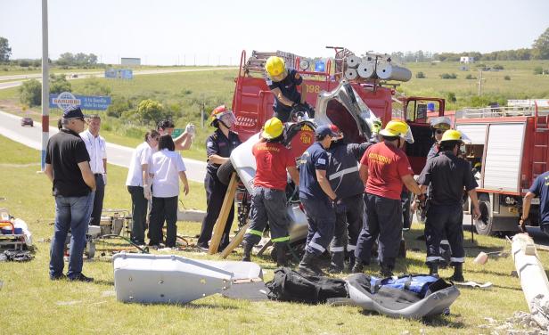 Tragedia en Ruta Interbalnearia: tres muertos y dos heridos graves