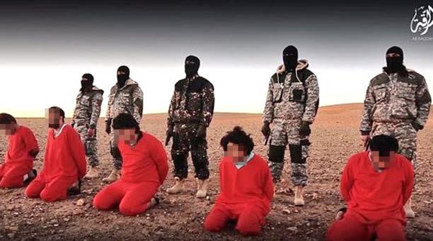 El Estado Islámico ejecuta a cinco espías para Reino Unido