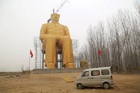 Construyen estatua gigantesca de Mao Tse Tung
