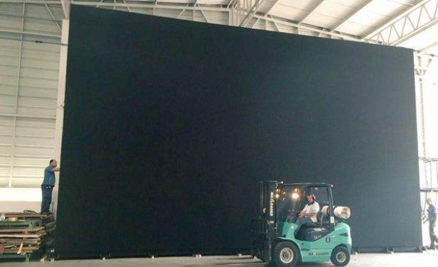 Llegó la pantalla gigante para el estadio de Peñarol