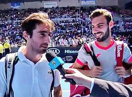 Abierto de Australia: Cuevas eliminado en Dobles; Djokovic arrolla a Federer y es finalista en Singles