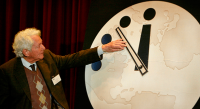 Según el Reloj del Fin del Mundo estamos a 3 minutos del Apocalipsis