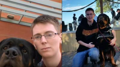 Policía de EEUU mata a joven con Asperger que se hizo famoso por su video donde le consuela su perro