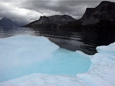 Meteoritos de hierro se auto sepultan bajo el hielo antártico