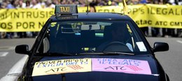Taxistas se manifestaron nuevamente en las oficinas de Uber