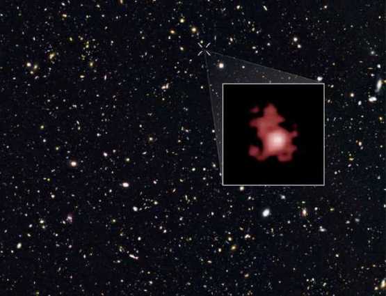 Detectan la galaxia más lejana con el telescopio Hubble