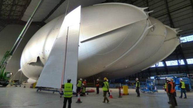 Airlander 10: el objeto volador más grande del mundo se prepara para despegar