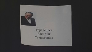 En el recital de Maná, Mujica fue ovacionado